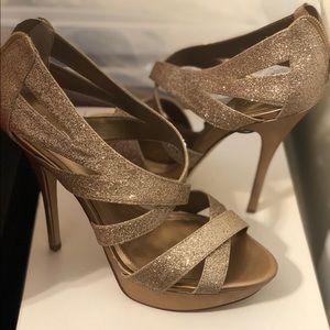 🛑 Aldo Salvietti Multi Metallic (Gold) Heels- 8.5